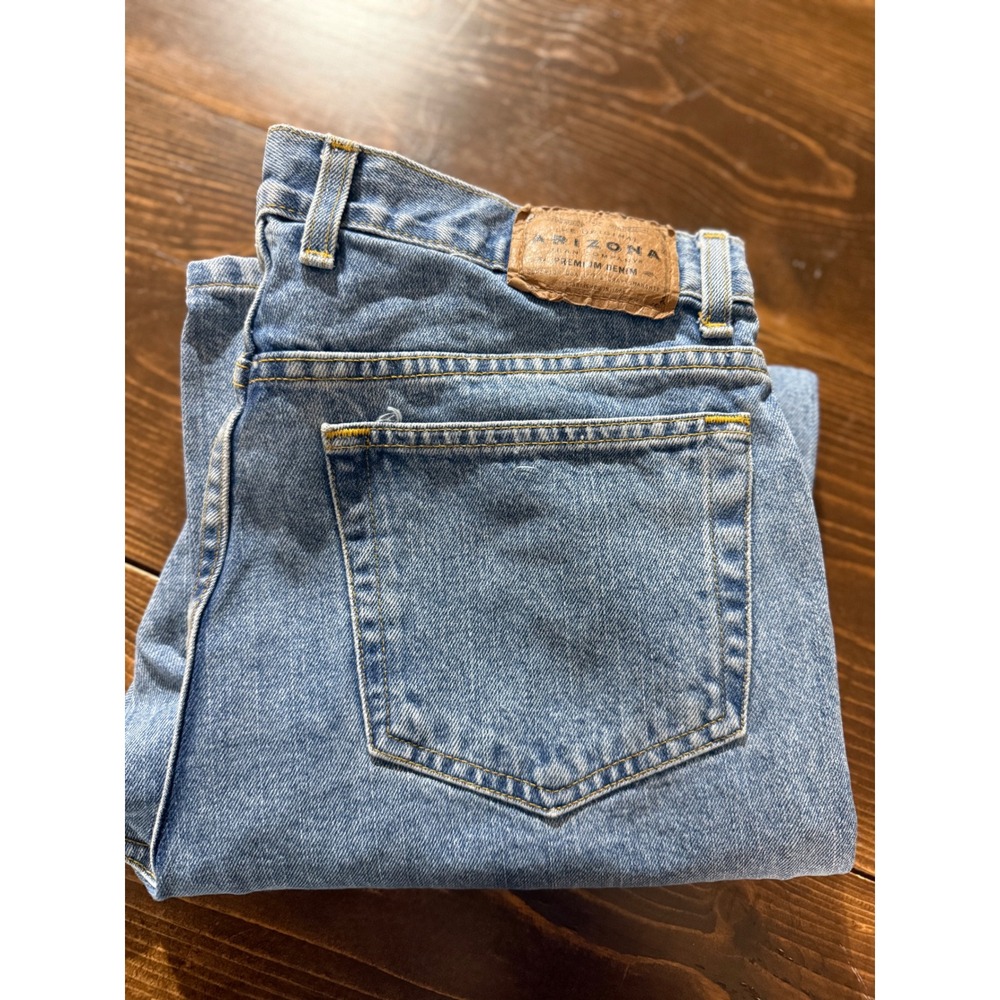 Arizona‎ Jean Co Mens Original Straight Leg Denim Jeans Medium Wash 36x30